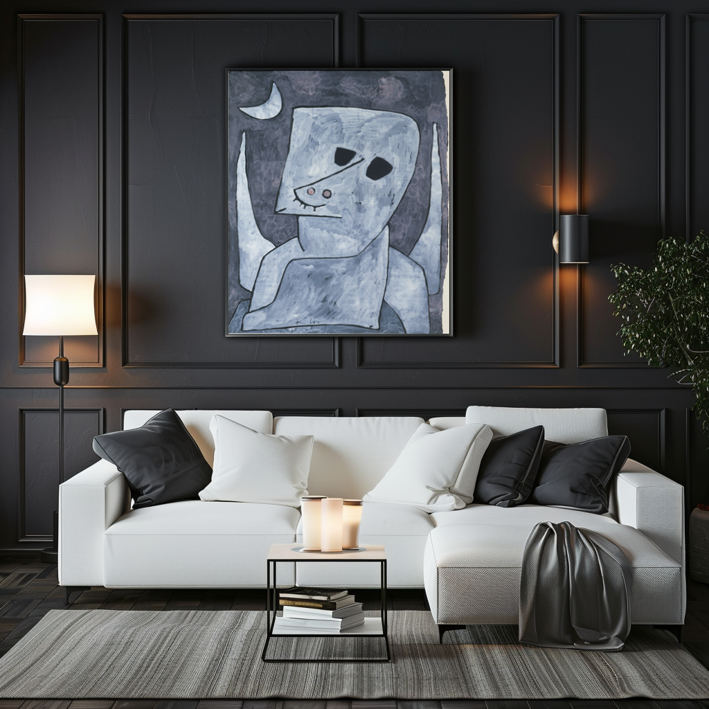 Angel applicant - Paul Klee - Premium canvas 430g (gallery quality)