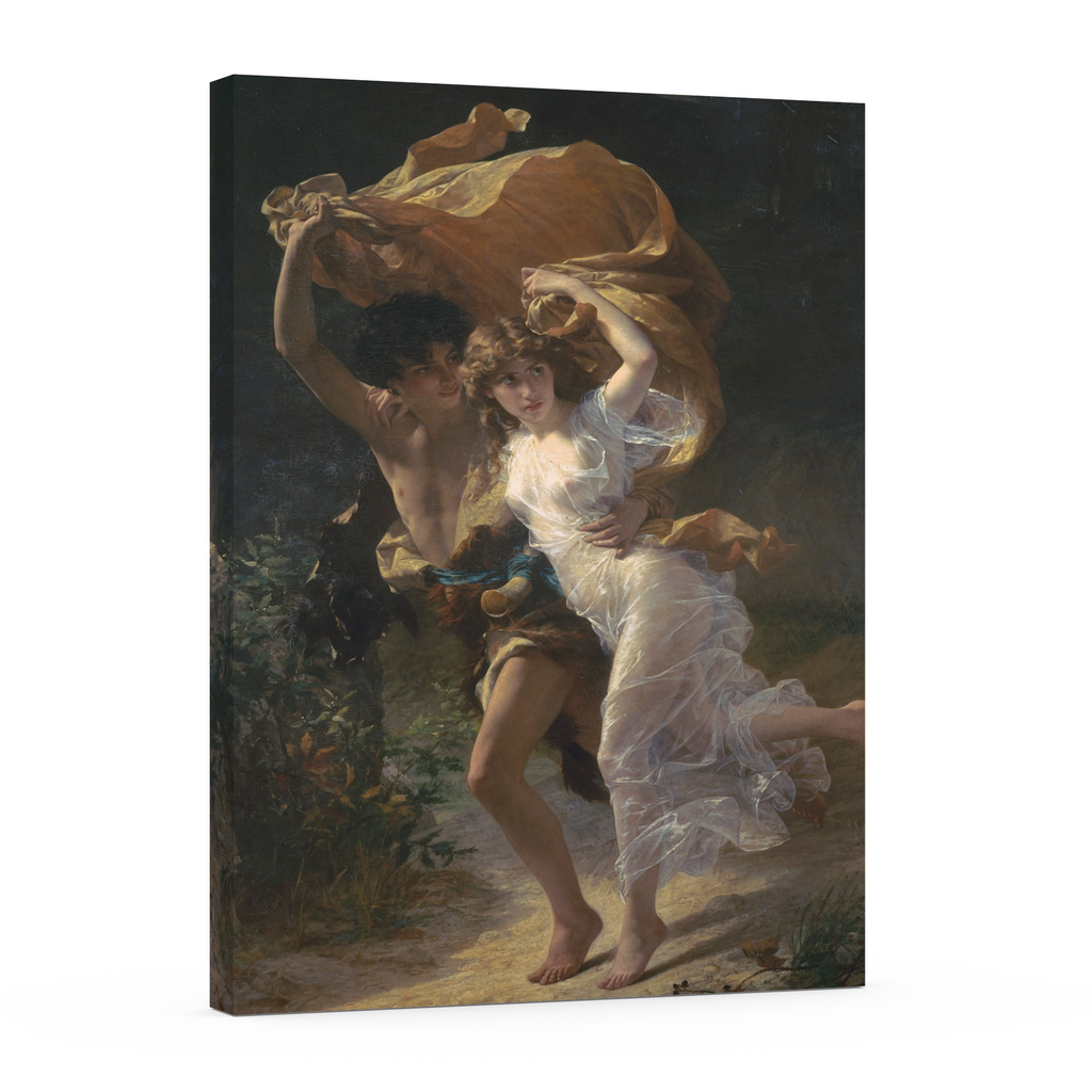 The Storm - Pierre Auguste Cot - Premium Canvas 430g (gallery quality)