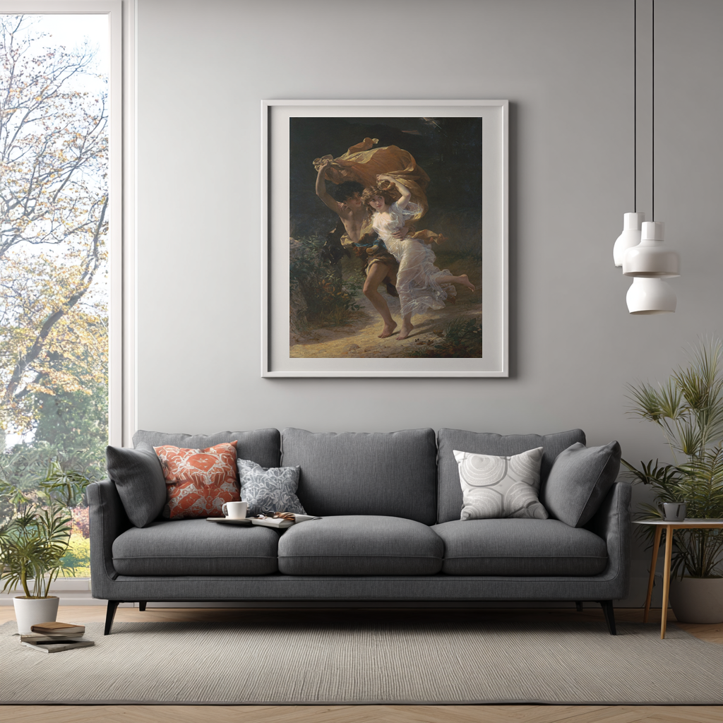 L'Orage - Pierre Auguste Cot - Toile premium 430g (qualité galerie)