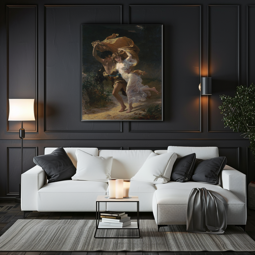 L'Orage - Pierre Auguste Cot - Toile premium 430g (qualité galerie)