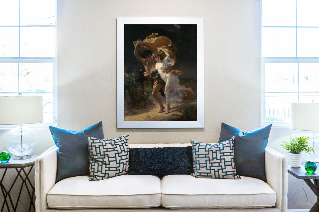 The Storm - Pierre Auguste Cot - Premium Canvas 430g (gallery quality)