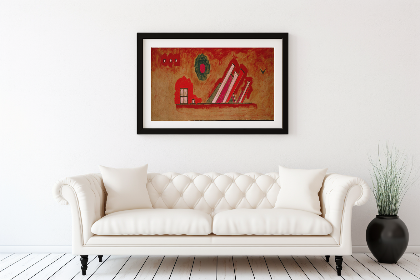 Untitled - Wassily Kandinsky - Premium canvas 430g (gallery quality)