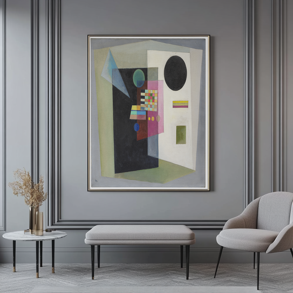 Affirmation - Wassily Kandinsky - Toile premium 430g (qualité galerie)