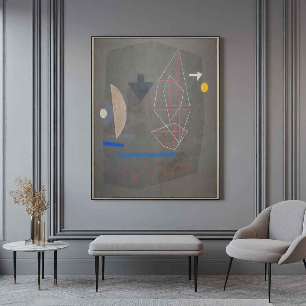 Possibilities in the Sea - Paul Klee - Premium canvas 430g (gallery quality)