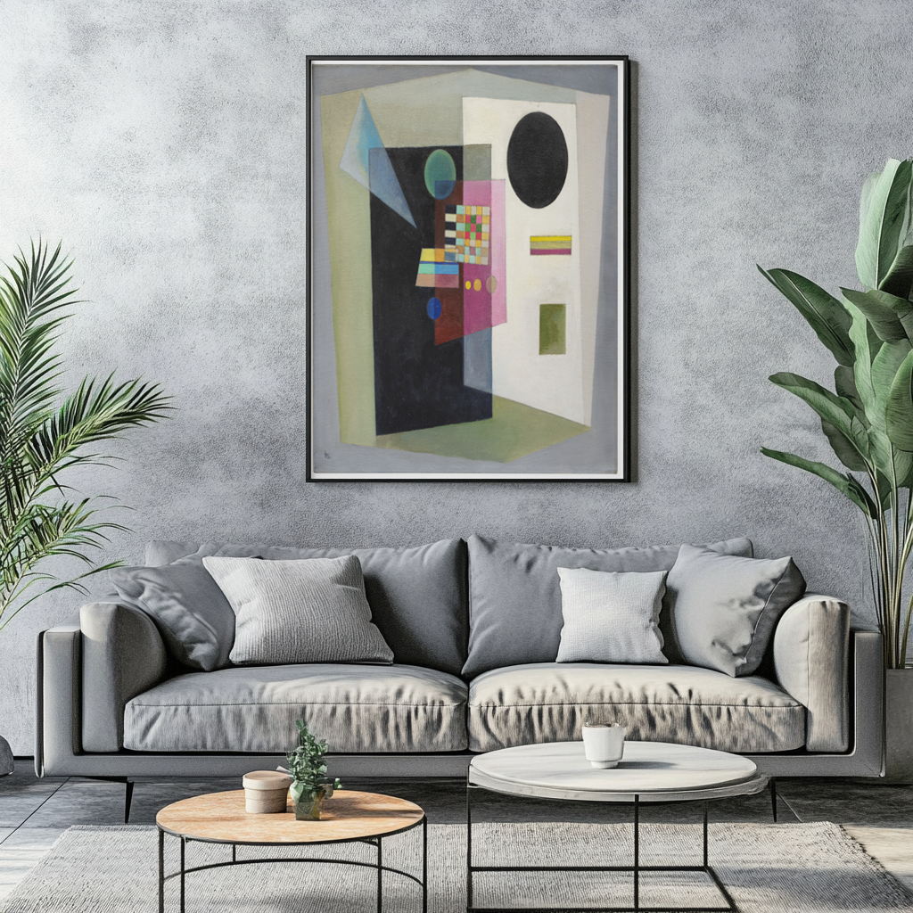 Affirmation - Wassily Kandinsky - Toile premium 430g (qualité galerie)