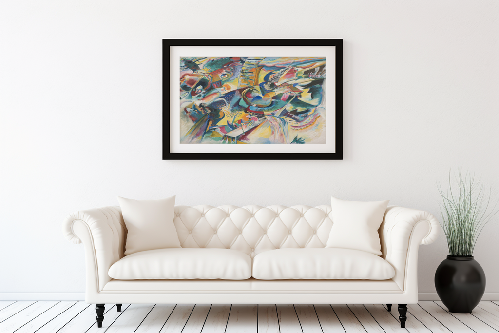 Improvisation Klamm - Wassily Kandinsky - Toile premium 430g (qualité galerie)