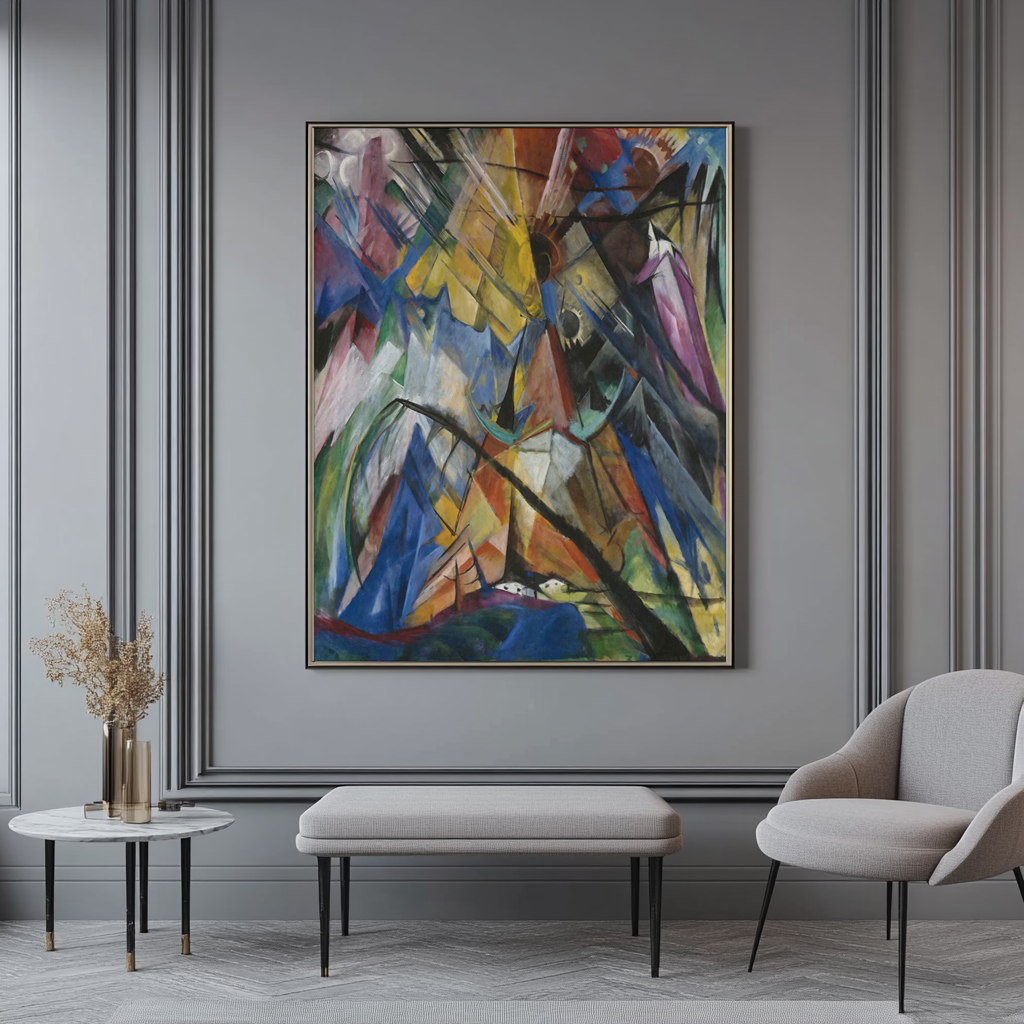 Tyrol - Franz Marc - Premium canvas 430g (gallery quality)