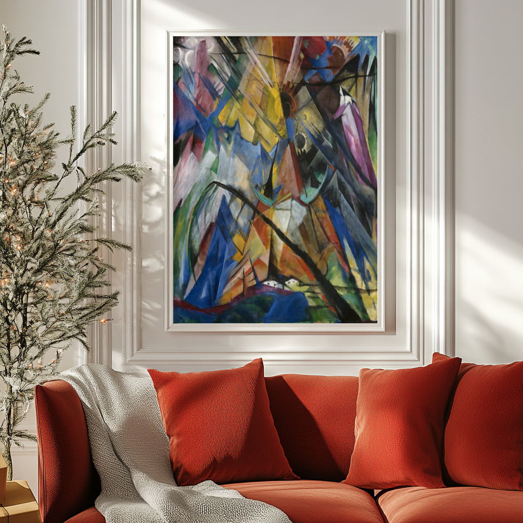 Tyrol - Franz Marc - Premium canvas 430g (gallery quality)
