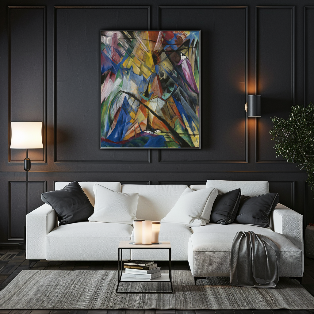 Tyrol - Franz Marc - Toile premium 430g (qualité galerie)