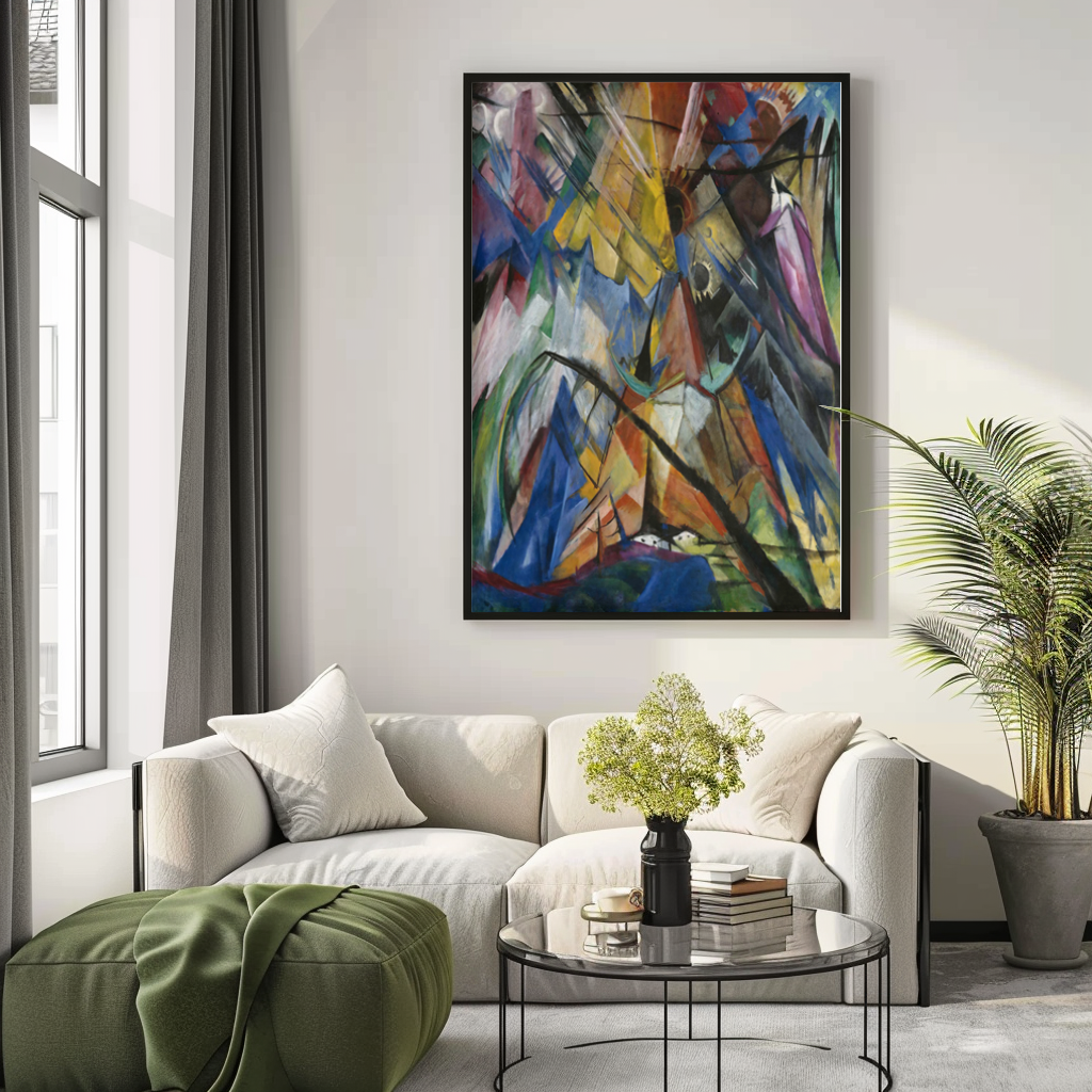 Tyrol - Franz Marc - Toile premium 430g (qualité galerie)