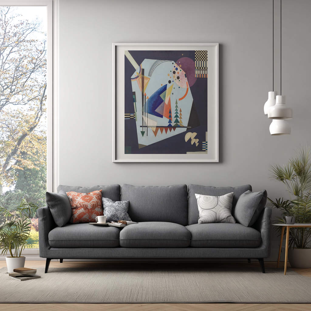Three Sounds - Wassily Kandinsky - Premium canvas 430g (gallery quality)