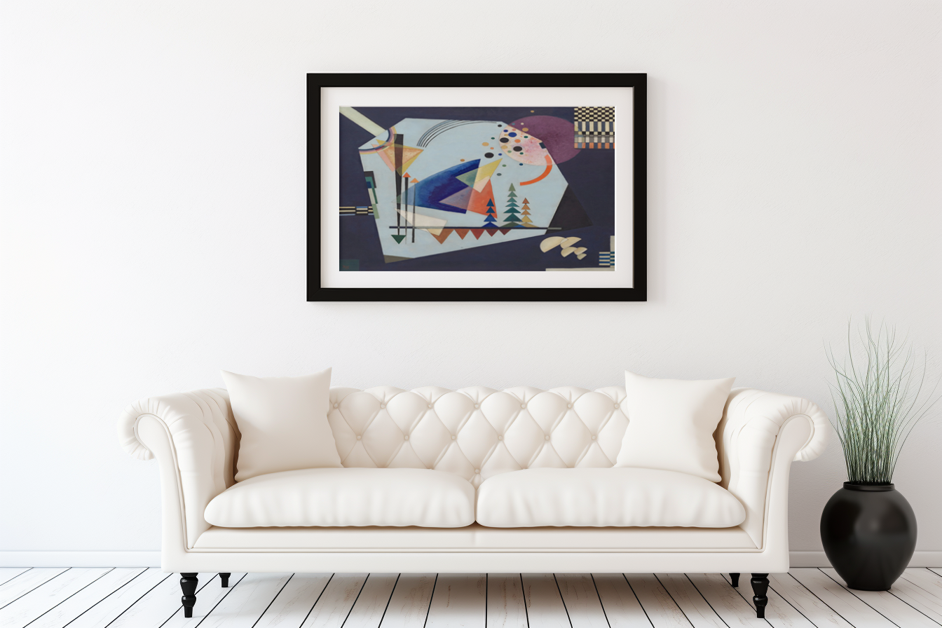 Three Sounds - Wassily Kandinsky - Premium canvas 430g (gallery quality)