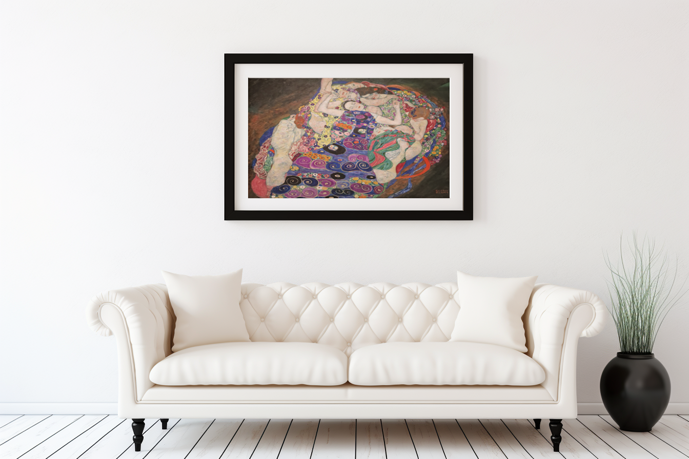 La Vierge - Gustav Klimt - Toile premium 430g (qualité galerie)