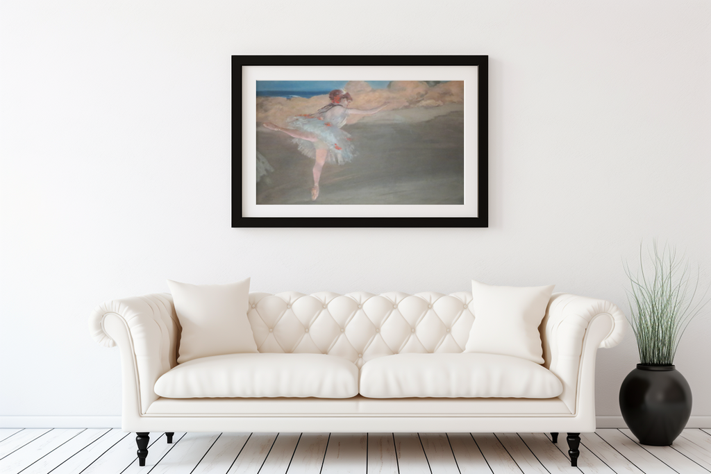 L'étoile - Edgar Degas - Toile premium 430g (qualité galerie)