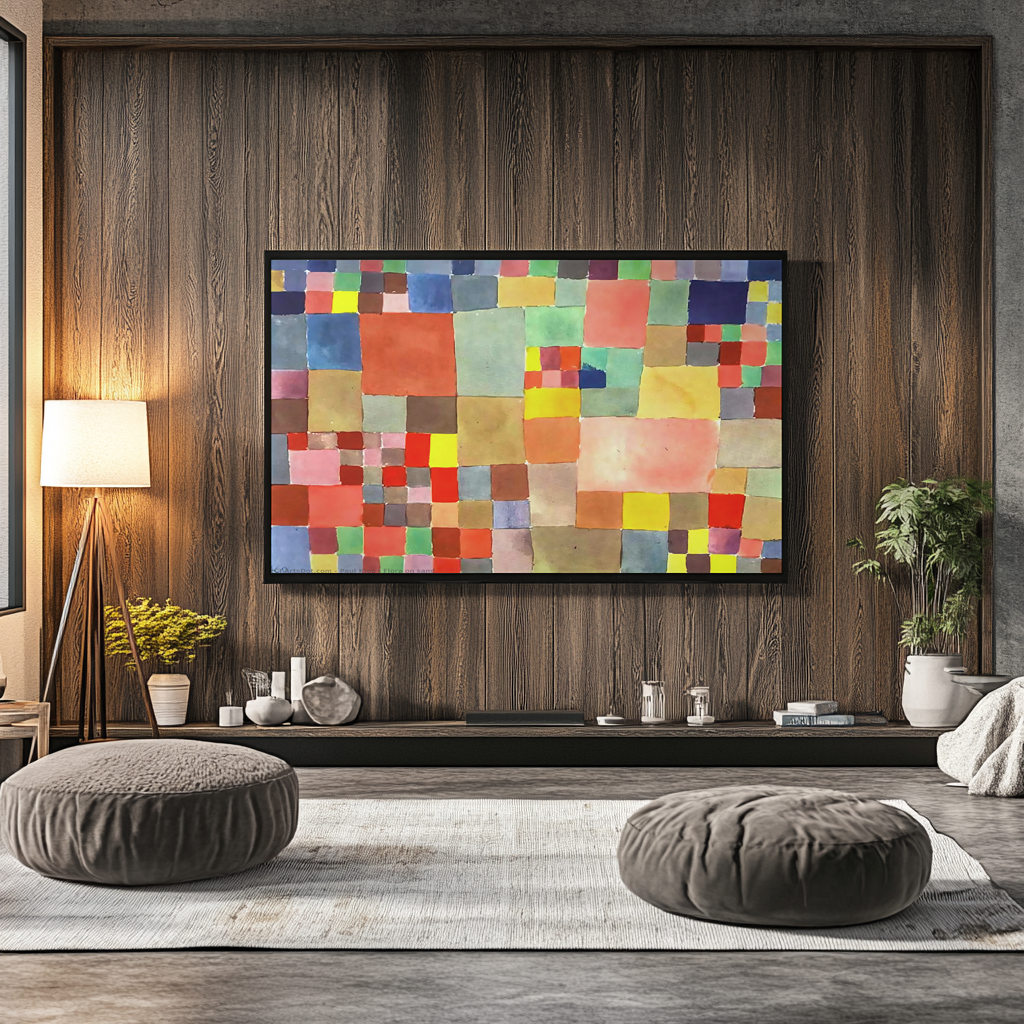 Flora on Sand - Paul Klee - Premium canvas 430g (gallery quality)