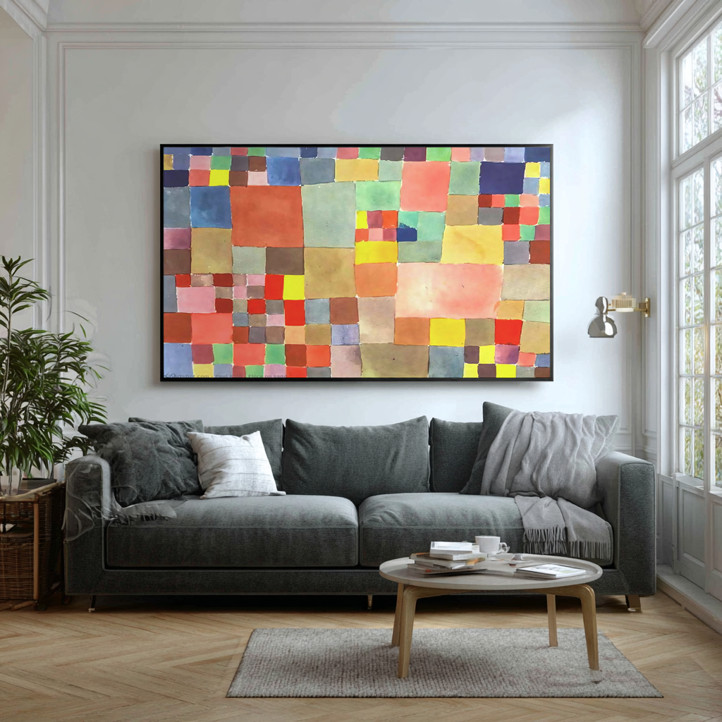 Flora on Sand - Paul Klee - Premium canvas 430g (gallery quality)