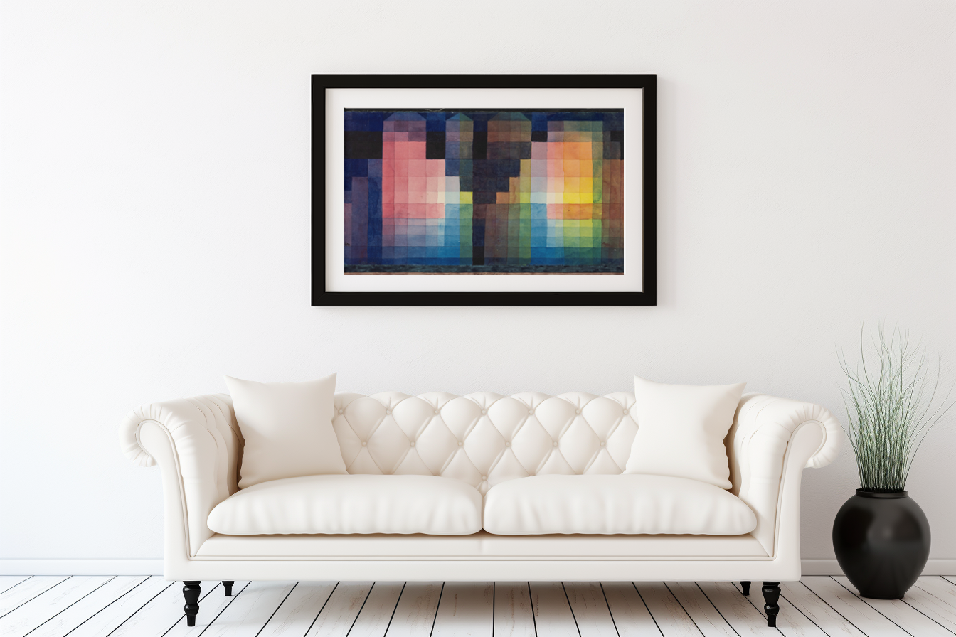 City fiesta - Paul Klee - Premium canvas 430g (gallery quality)