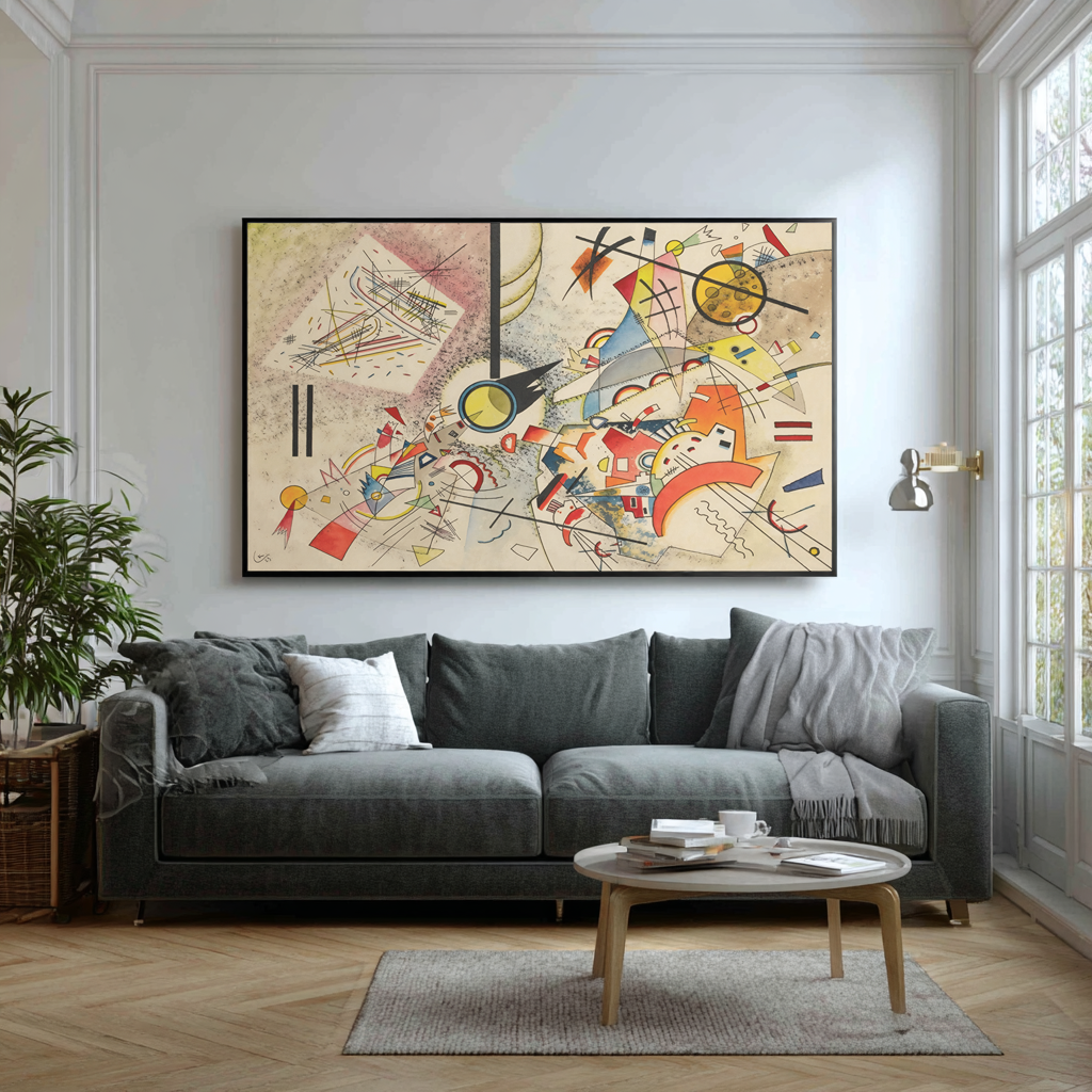 Untitled - Wassily Kandinsky - Premium canvas 430g (gallery quality)