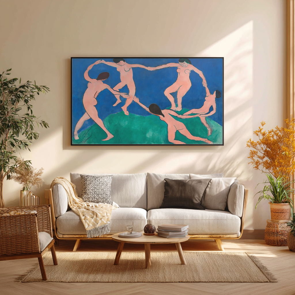 La Danse II - Henri Matisse - Toile premium 430g (qualité galerie)