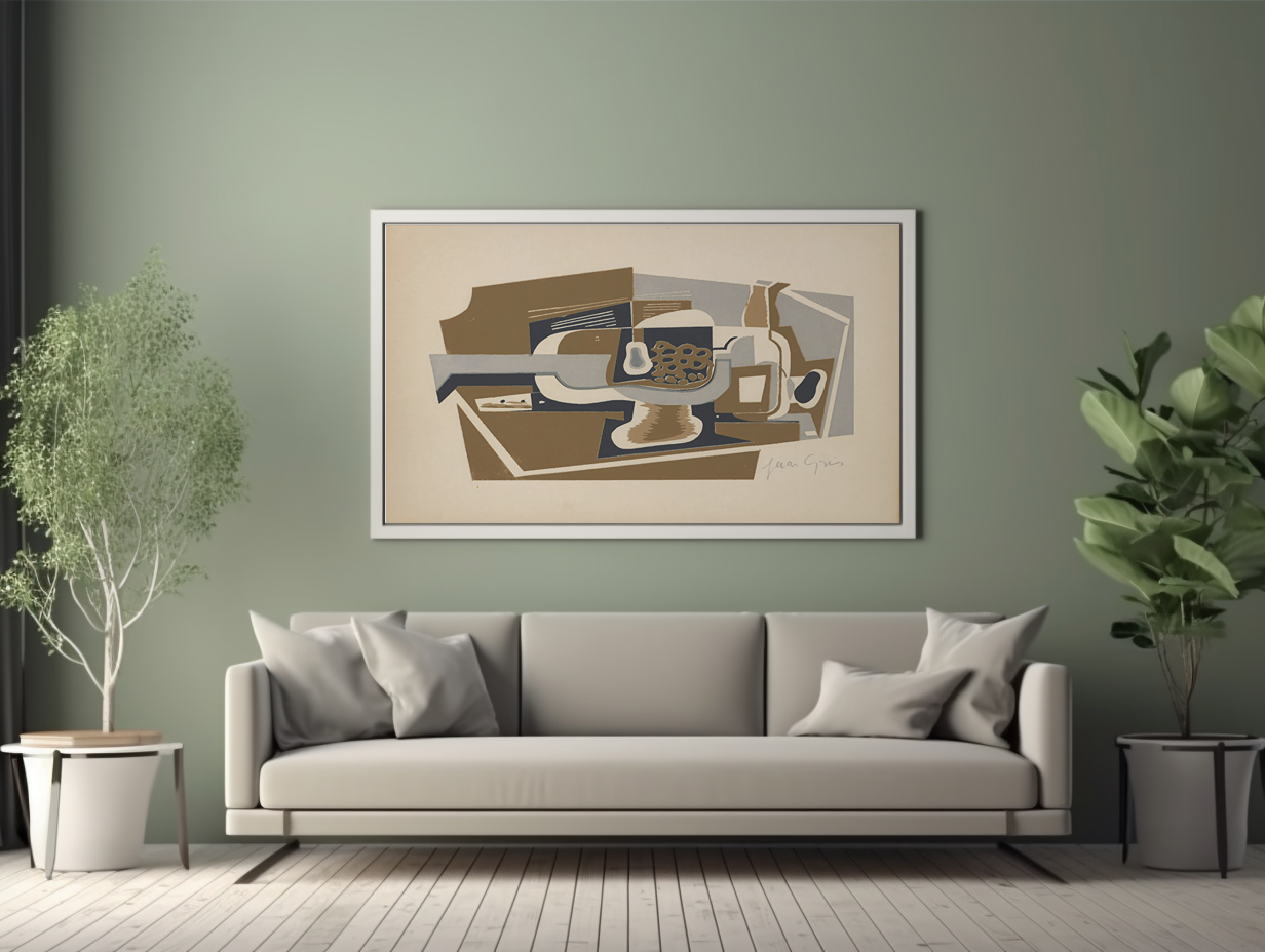 Still Life - Juan Gris - Premium Canvas 430g (gallery quality)