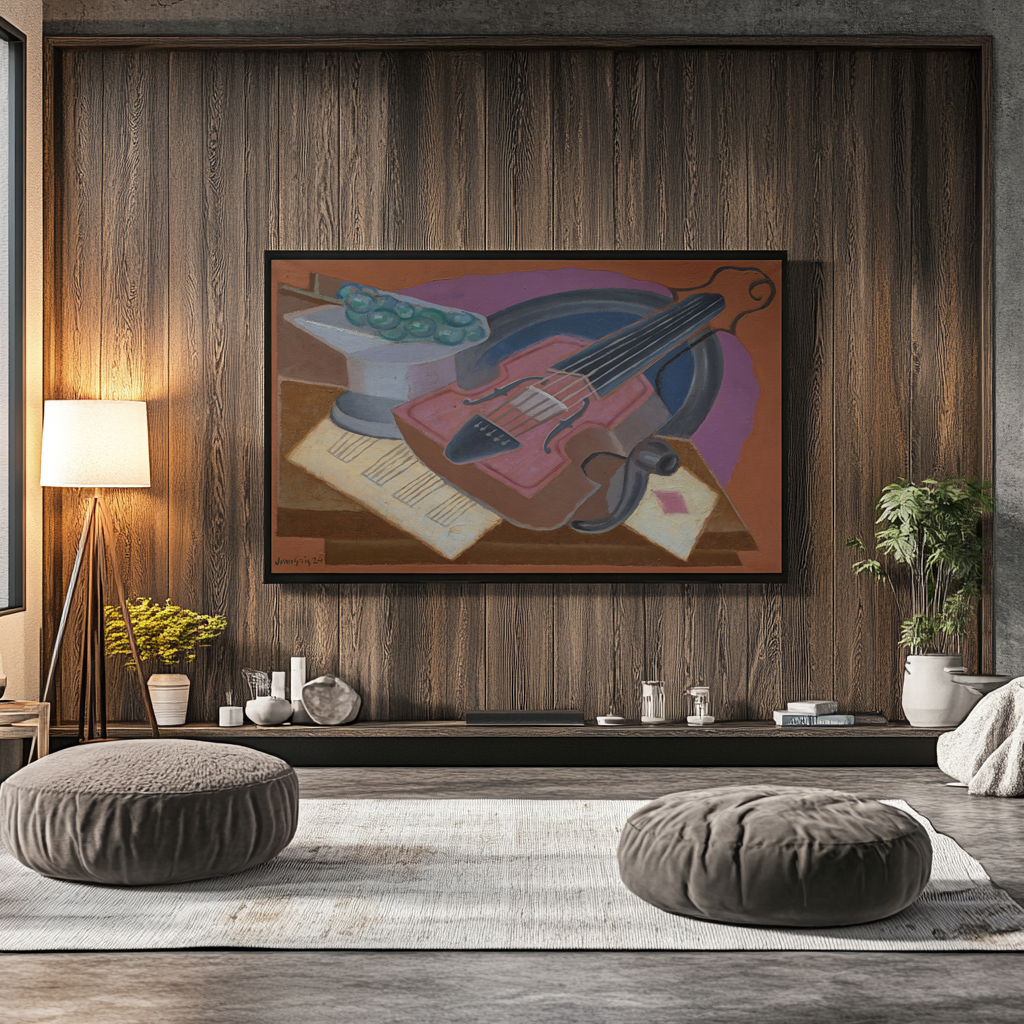 L'as de carreau - Juan Gris - Toile premium 430g (qualité galerie)