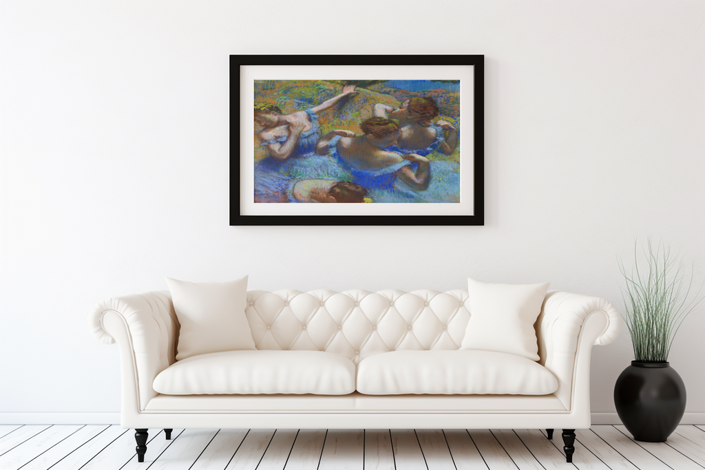 Danseuses bleues - Edgar Degas - Toile premium 430g (qualité galerie)