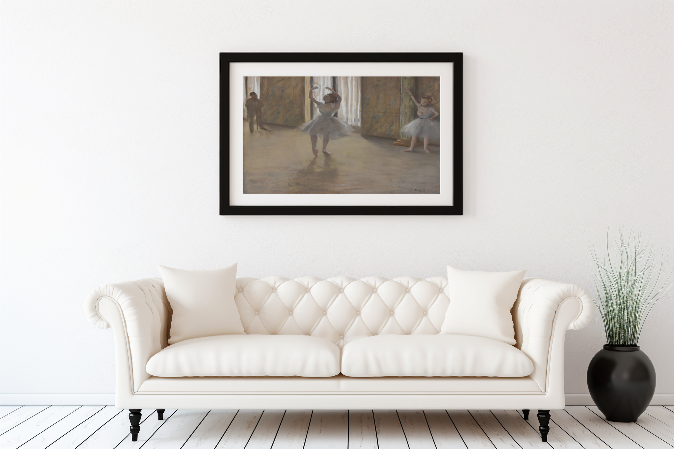 The Dance Class - Edgar Degas - Premium canvas 430g (gallery quality)