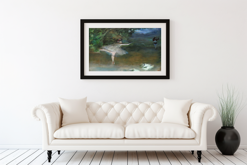 Ballerinas on pointe - Edgar Degas - Premium canvas 430g (gallery quality)