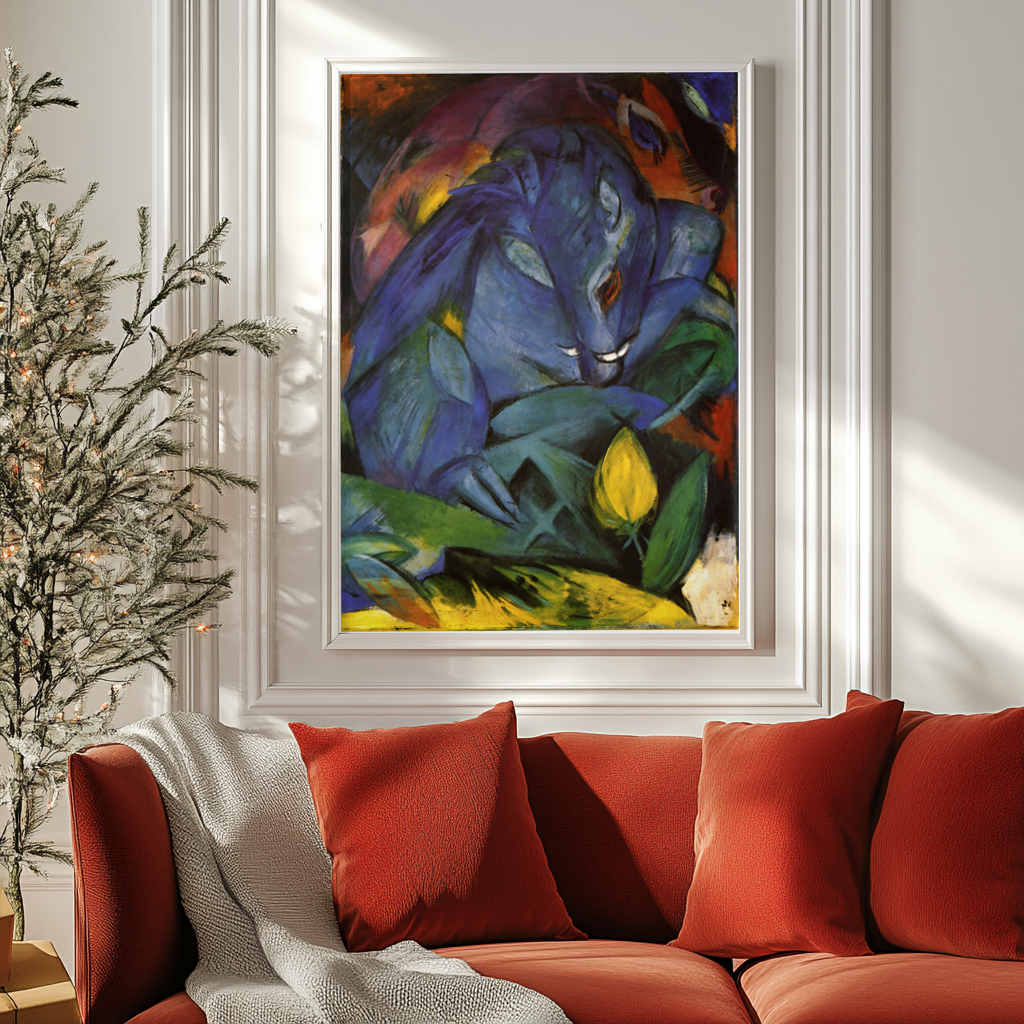 Boars - Franz Marc - Premium canvas 430g (gallery quality)