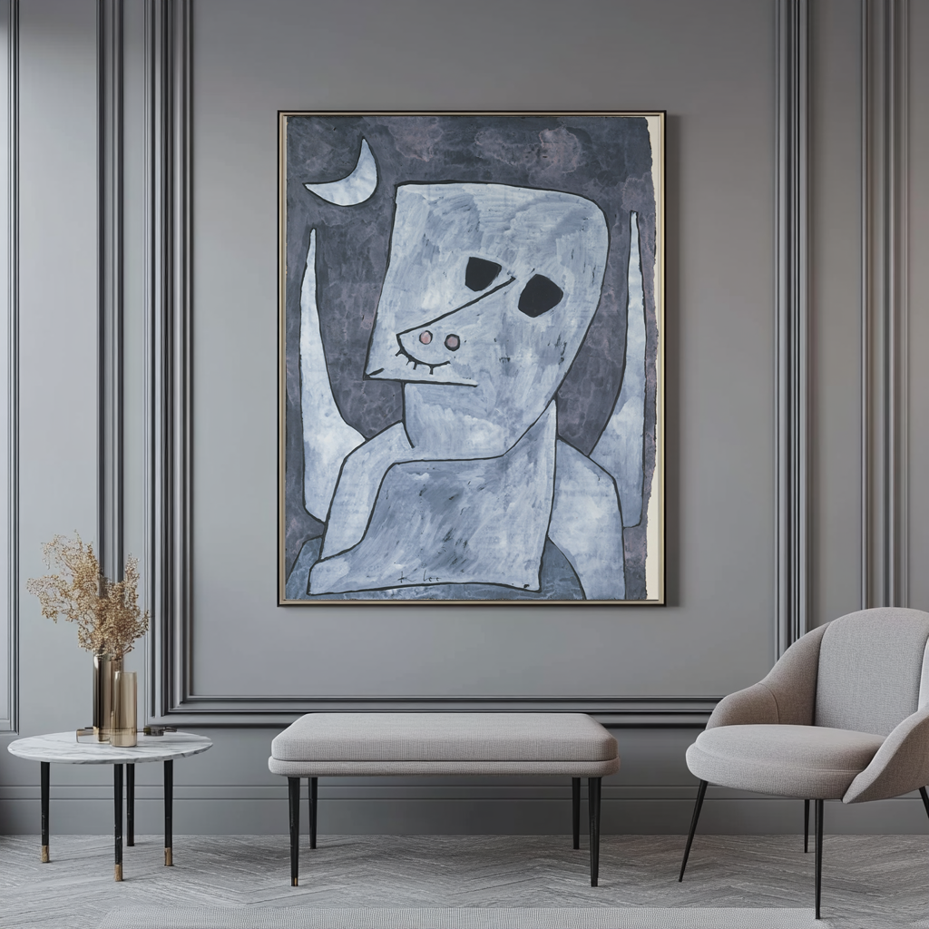 Angel solicitante - Paul Klee - Lienzo premium 430g (calidad de galeria)