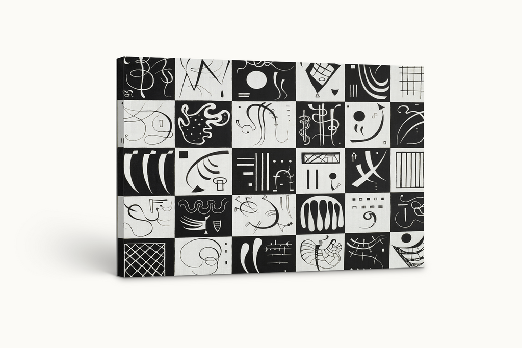 Trente - Vassily Kandinsky - Toile premium 430g (qualité galerie)