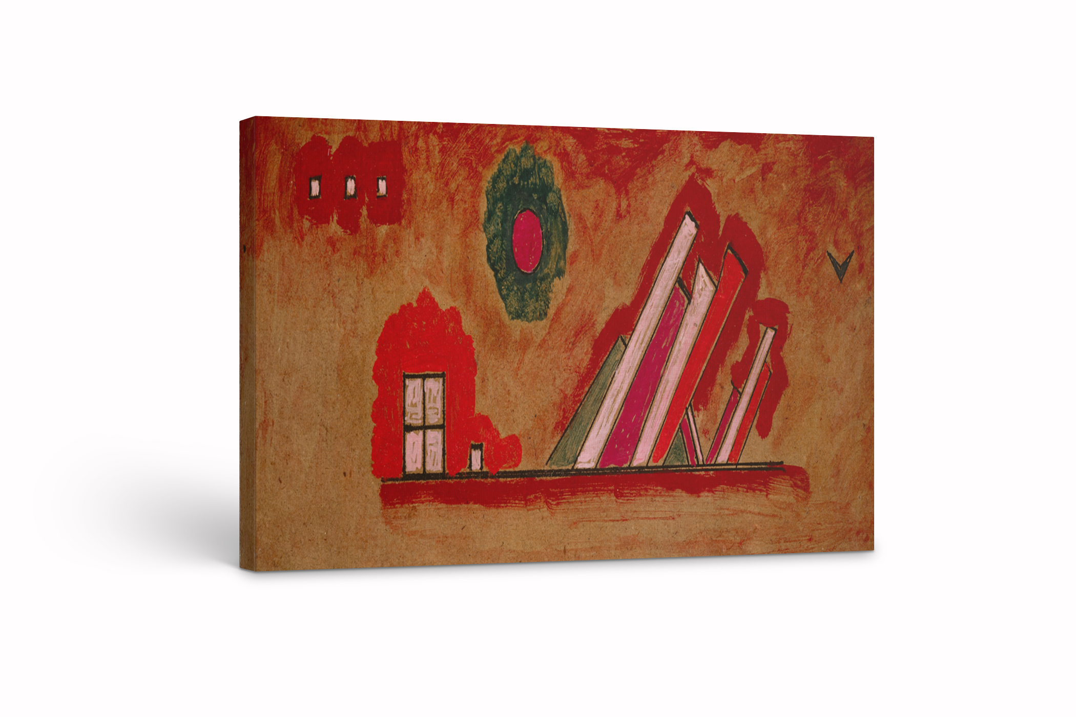 Sin titulo -Wassily Kandinsky - Lienzo premium 430g (calidad de galeria)