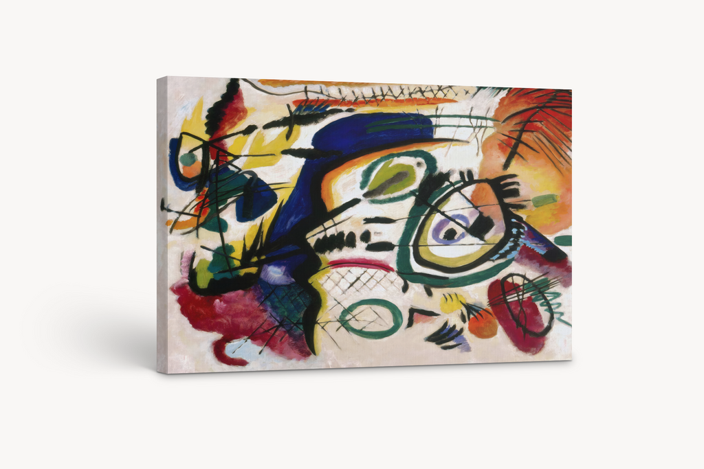 Fragment I pour la composition VII - Vassily Kandinsky - Toile premium 430g (qualité galerie)