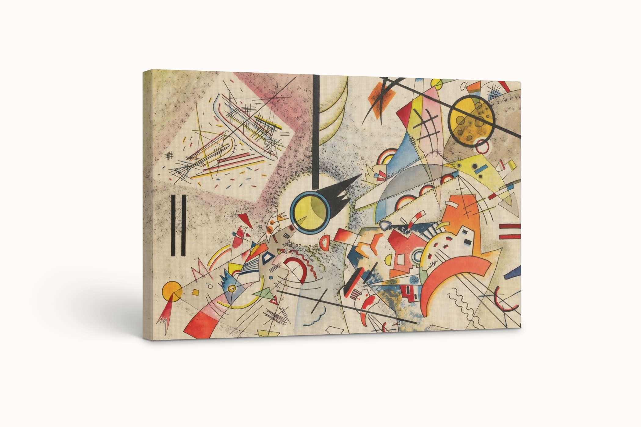 Sin titulo - Wassily Kandinsky - Lienzo premium 430g (calidad de galeria)