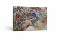 Pintura con borde blanco - Wassily Kandinsky - Lienzo premium 430g (calidad de galeria)
