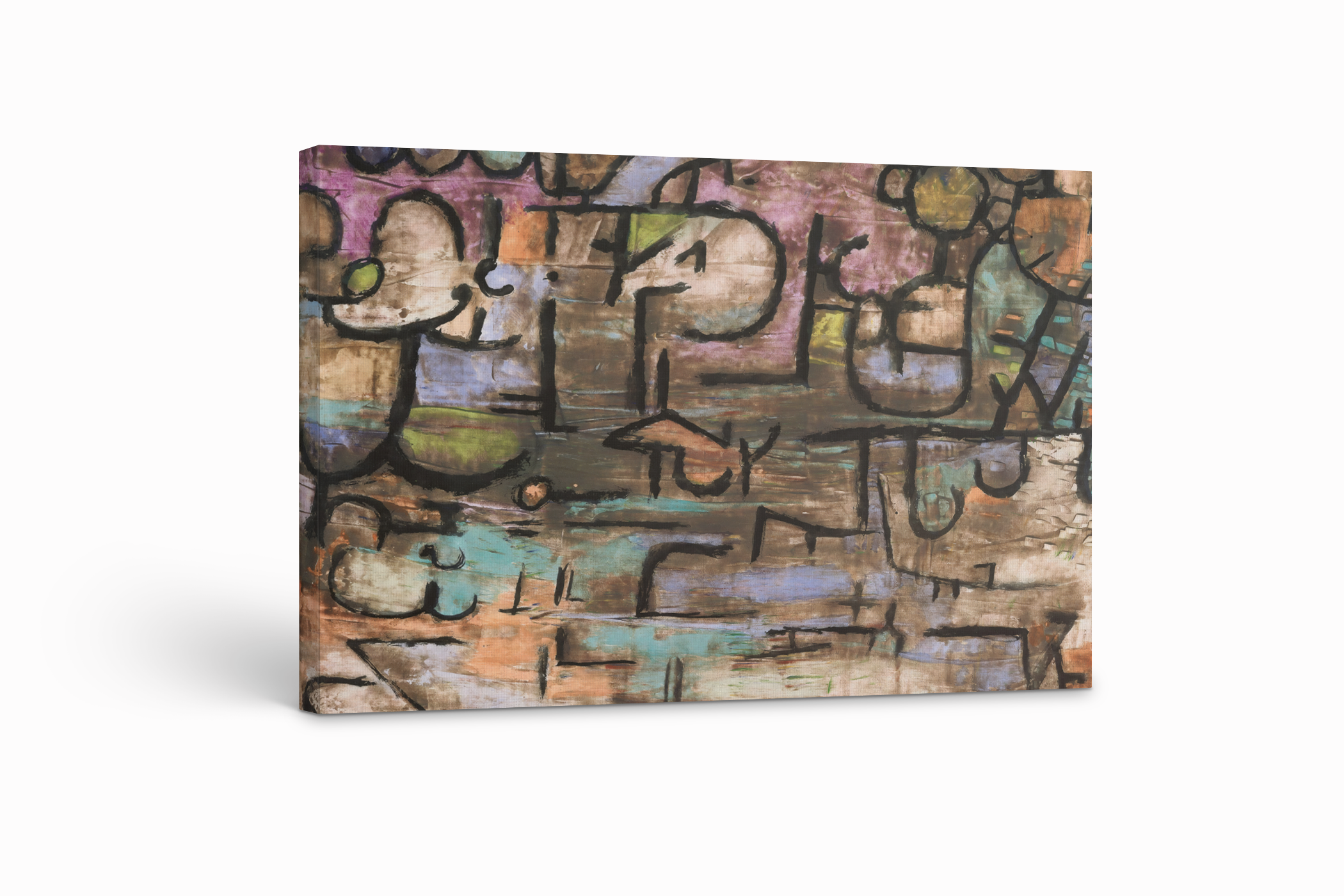 Despues de la inundacion - Paul Klee - Lienzo premium 430g (calidad de galeria)