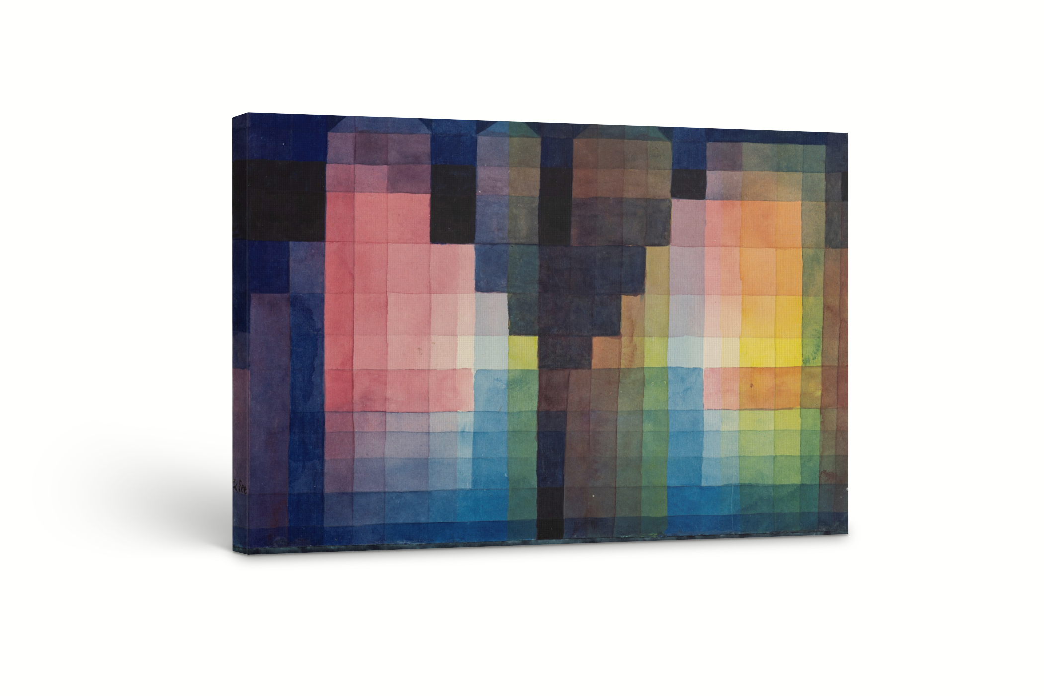 Ciudad fortificada - Paul Klee - Lienzo premium 430g (calidad de galeria)