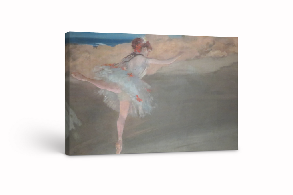 L'étoile - Edgar Degas - Toile premium 430g (qualité galerie)