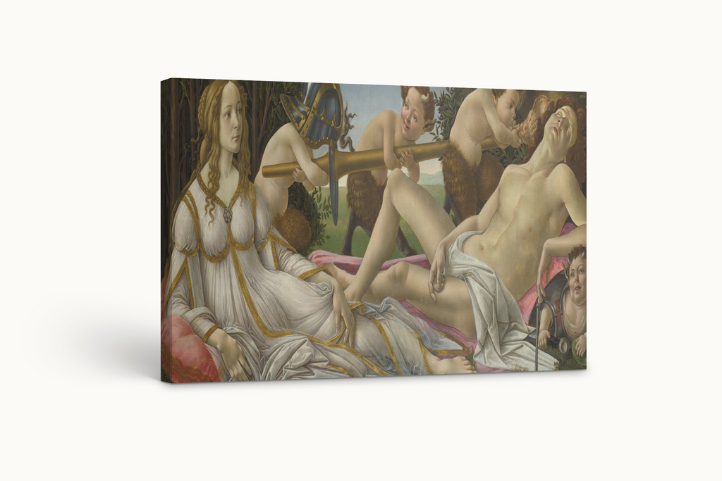 Venus and Mars - Sandro Botticelli - Premium 430g canvas (gallery quality)