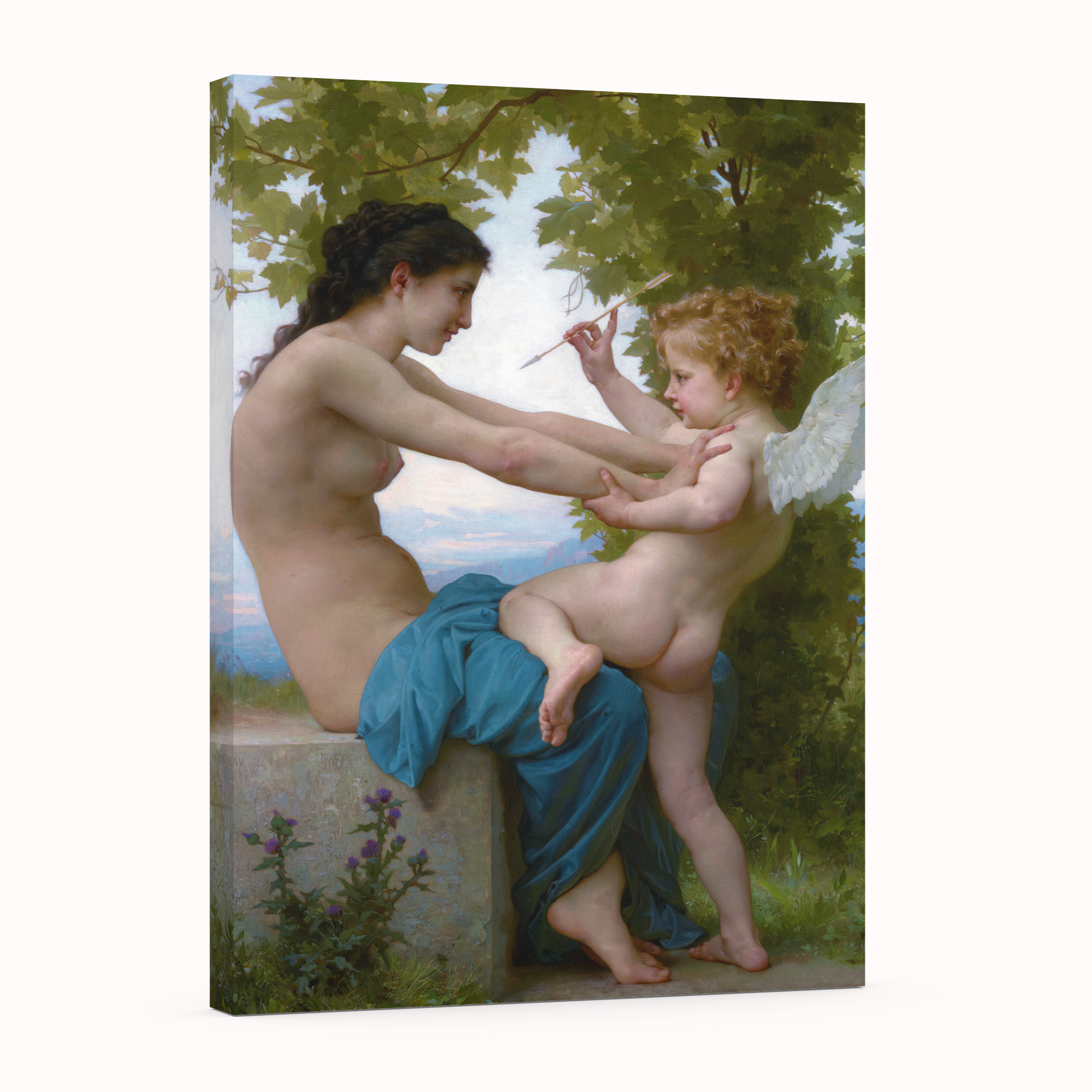 William-Adolphe Bouguereau- Lienzo premium 430g (calidad de galeria)