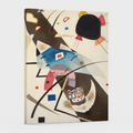 Dos manchas - Wassily Kandinsky - Lienzo premium 430g (calidad de galeria)