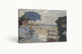 La playa de Trouville - Claude Monet - Lienzo premium 430g (calidad de galeria)