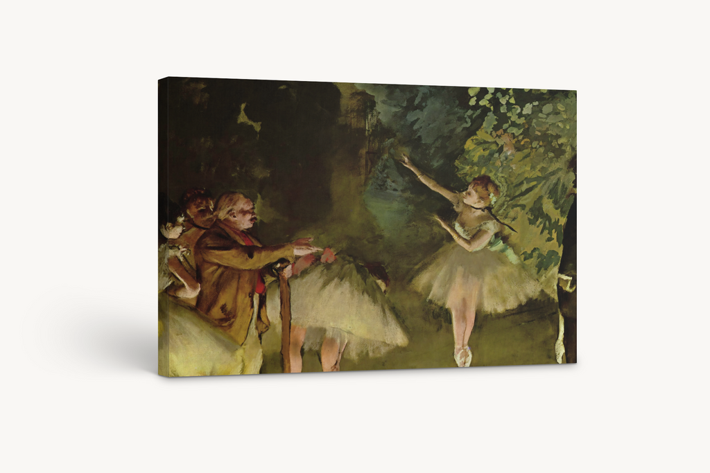 Répétition de ballet - Edgar Degas - Toile premium 430g (qualité galerie)