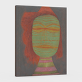 Mascara de actor -Paul klee - Lienzo premium 430g (calidad de galeria)