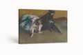 La espera - Edgar Degas - Lienzo premium 430g (calidad de galeria)