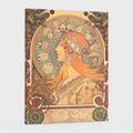 Zodiaco -Alphonse Mucha - Lienzo premium 430g (calidad de galeria)