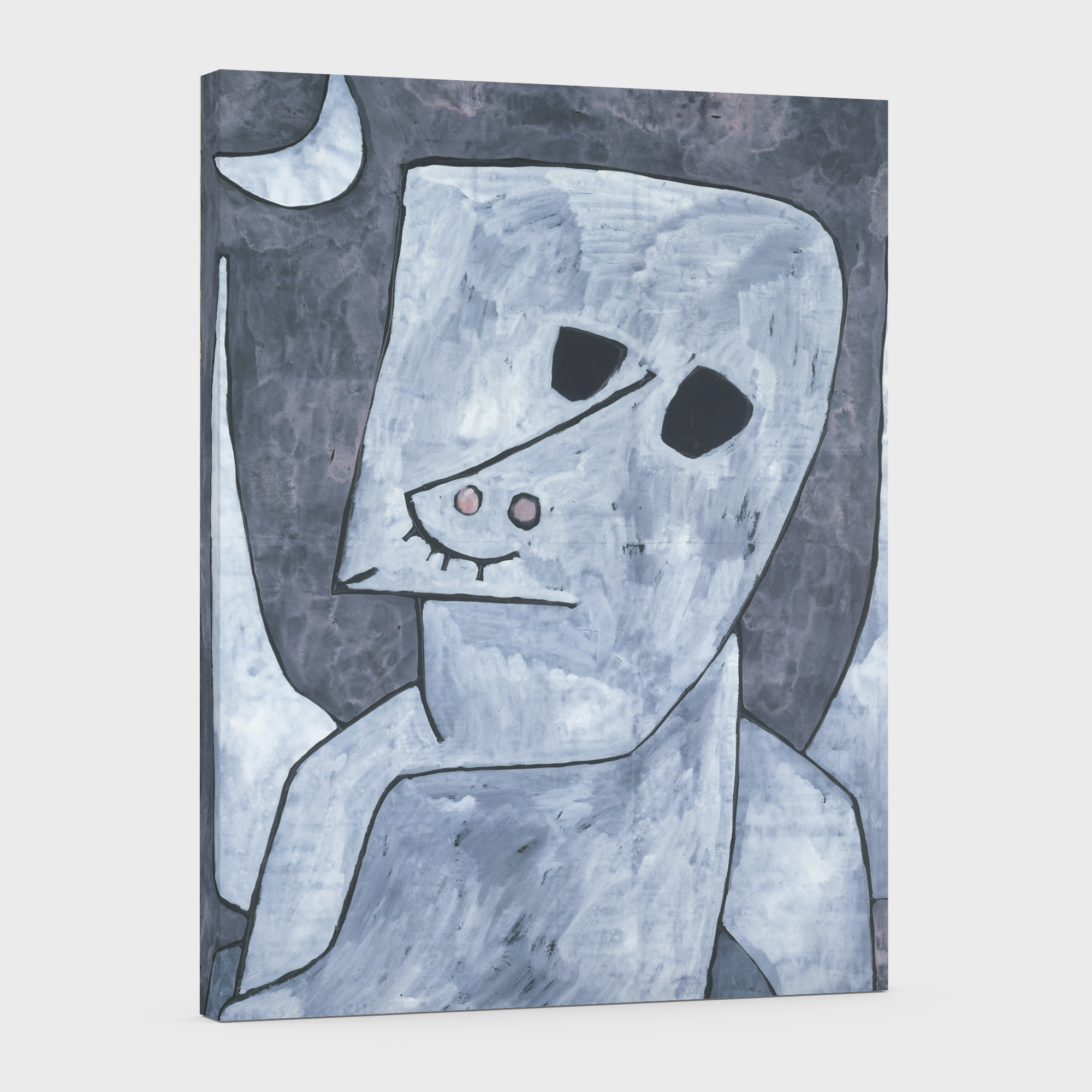 Angel solicitante -Paul Klee - Lienzo premium 430g (calidad de galeria)