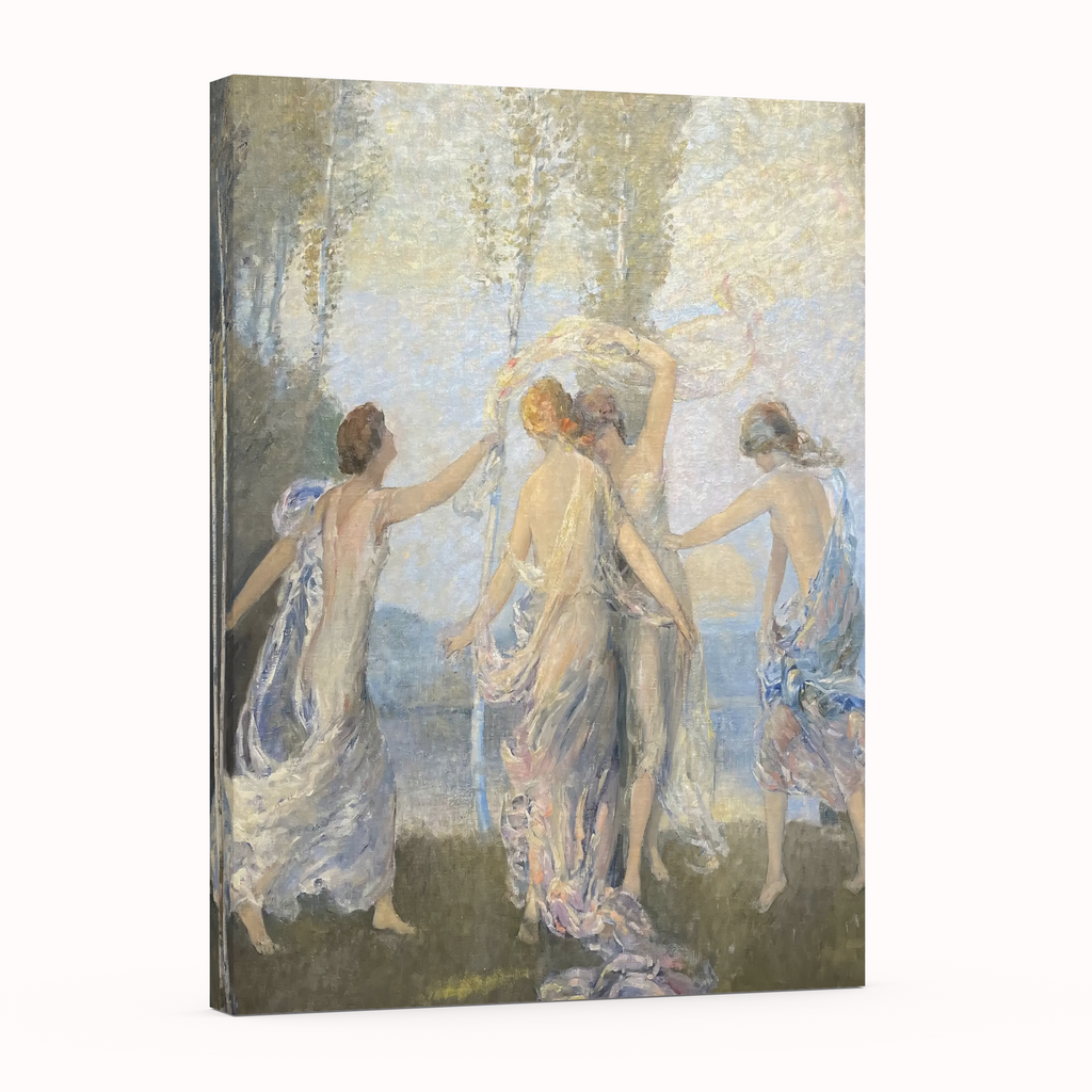 Nymphes dansantes - Frederick William Hutchison - Toile premium 430g (qualité galerie)