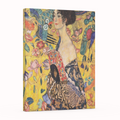 Dama con abanico - Gustav Klimt - Lienzo premium 430g (calidad de galeria)
