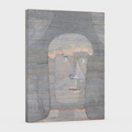 Cabeza de atleta -Paul klee - Lienzo premium 430g (calidad de galeria)